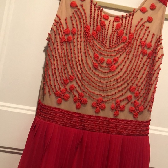 Ruby Red Maxi Dress by Rina Dhaka for Anthropologie, size 0 - Picture 2 of 3